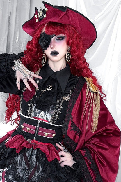Rose Night Flight Gothic Cape Set