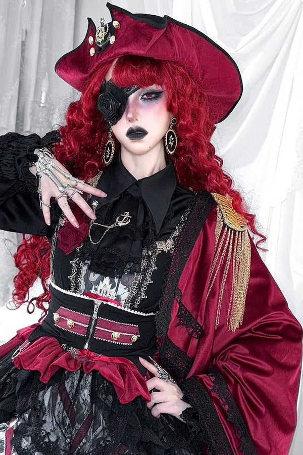 Rose Night Flight Gothic Cape Set