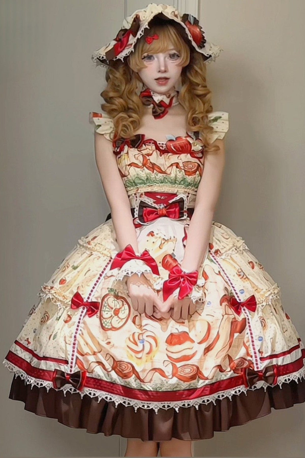 Apple Tart Lolita Dress Set