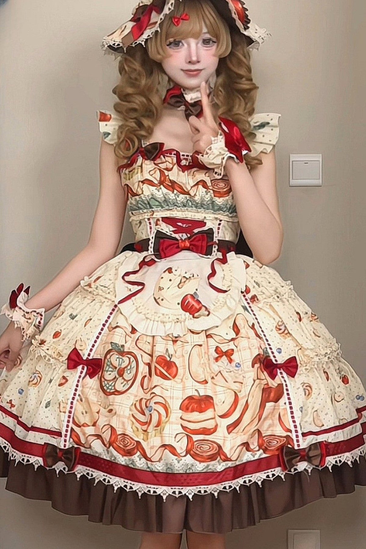 Apple Tart Lolita Dress Set