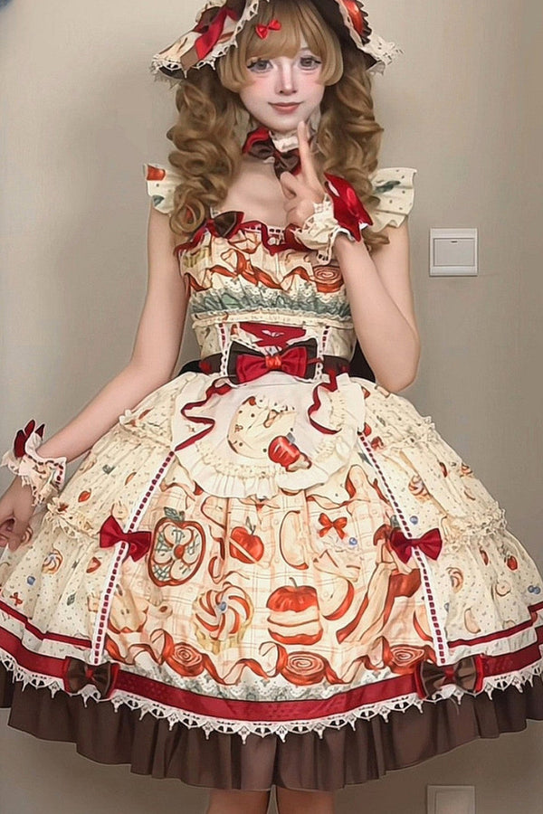 Apple Tart Lolita Dress Set