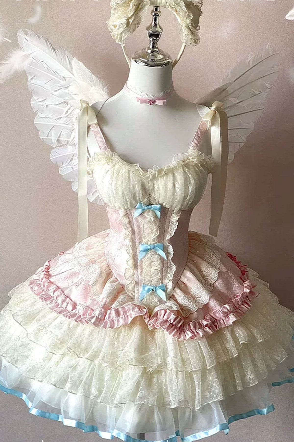 Dreamy Peach Ballet Dress
