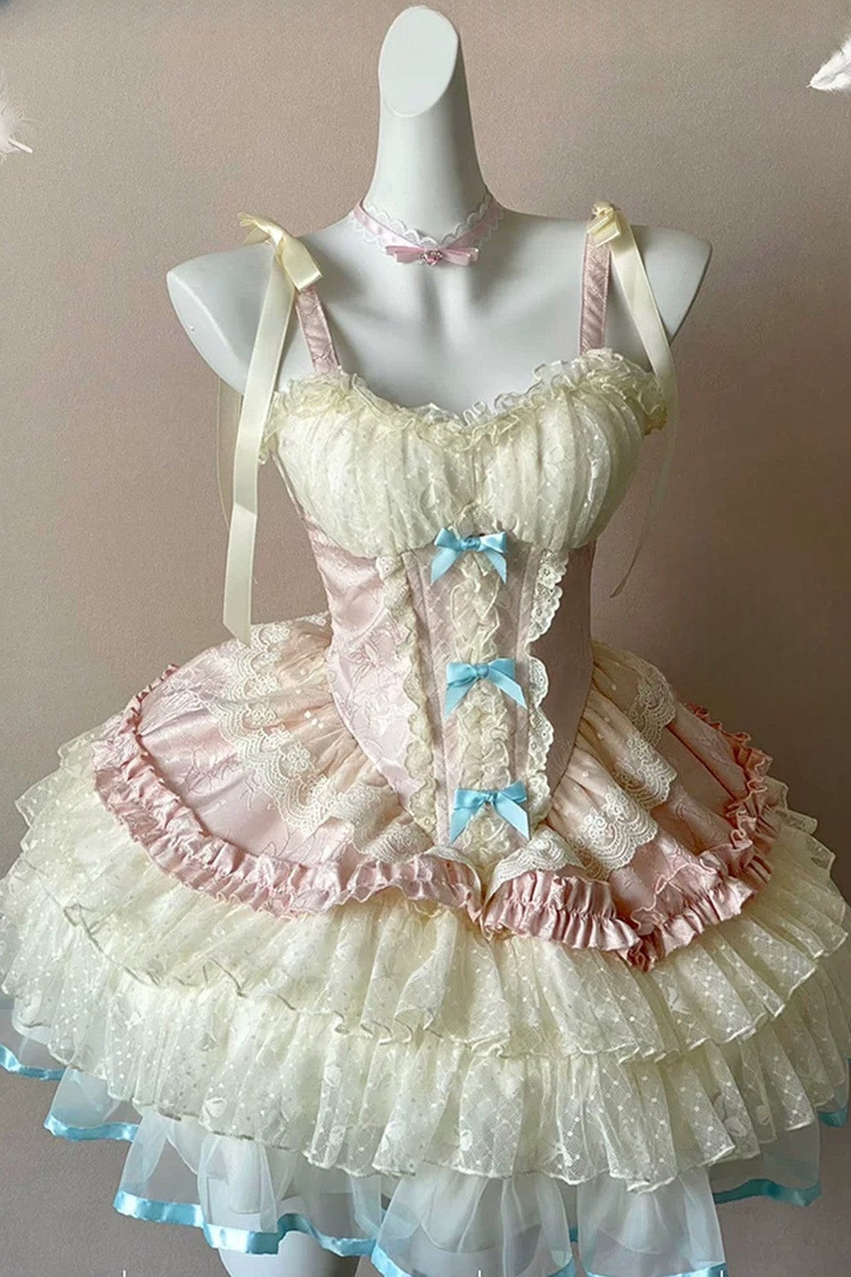 Dreamy Peach Ballet Dress