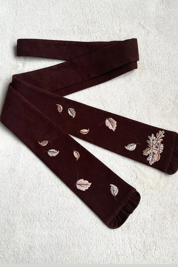 Embroidered Large Swing Dress