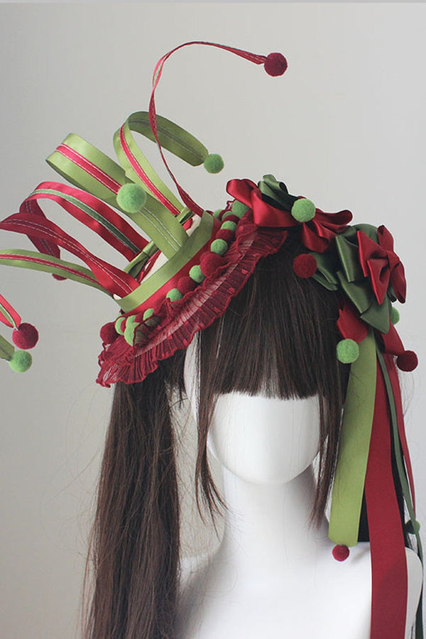 Handmade Circus Lolita Hair Accessory