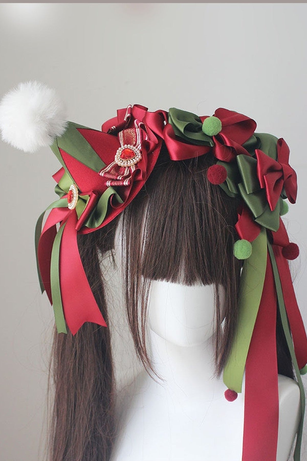 Accessorio per capelli Lolita da circo fatto a mano