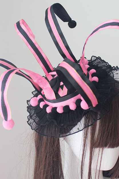 Lolita-Haaraccessoire: Clownhut zur Eröffnung