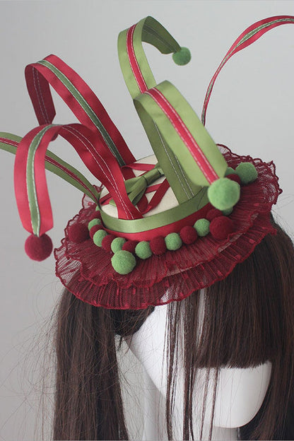 Lolita-Haaraccessoire: Clownhut zur Eröffnung