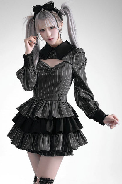 Subculture Dark Top and Shorts Set