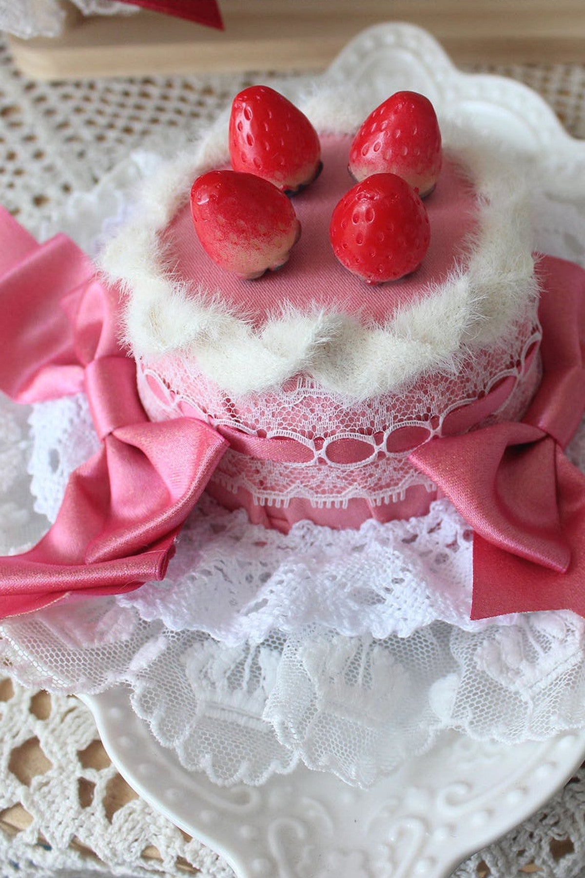 Strawberry Cake Lolita Headband