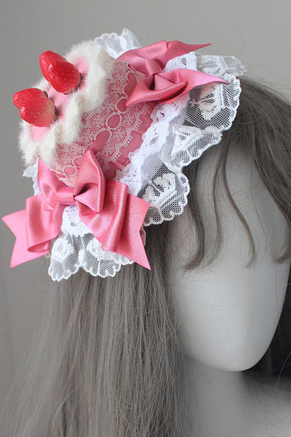 Strawberry Cake Lolita Headband