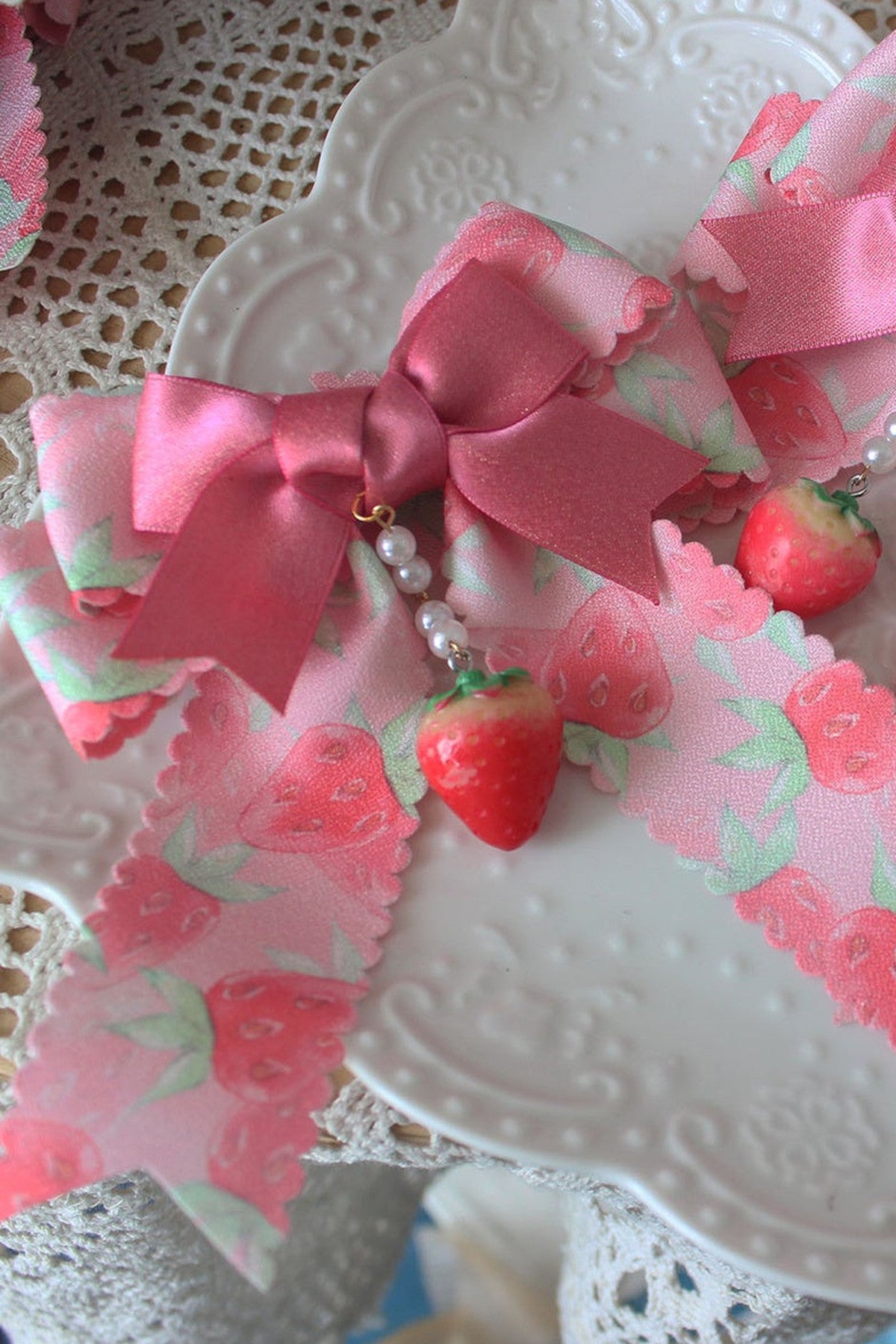 Strawberry Cake Lolita Headband