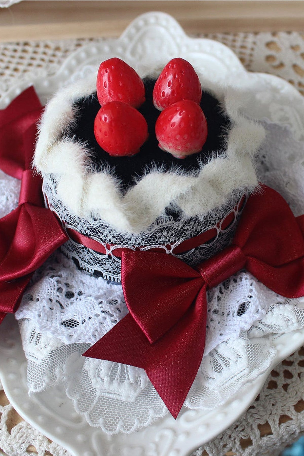 Strawberry Cake Lolita Headband
