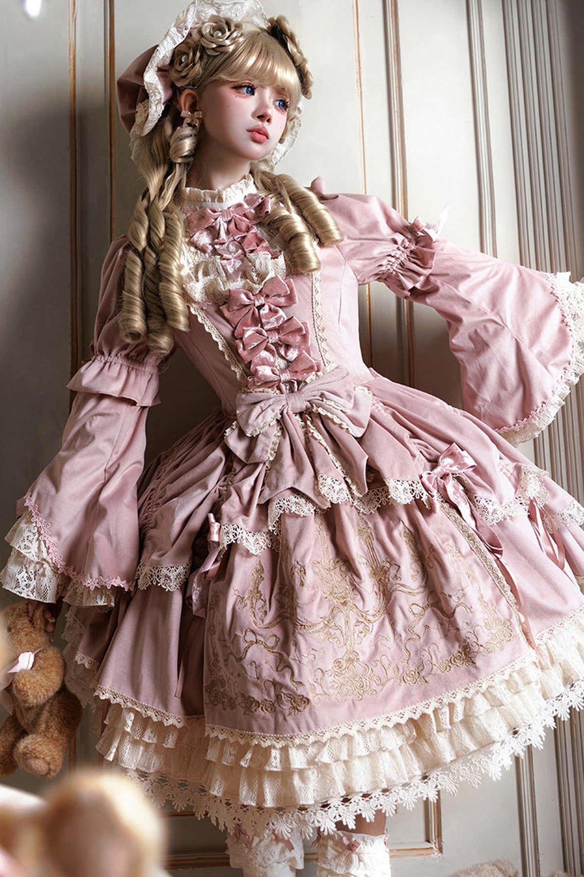 Completo da abito Lolita Thorn Rose