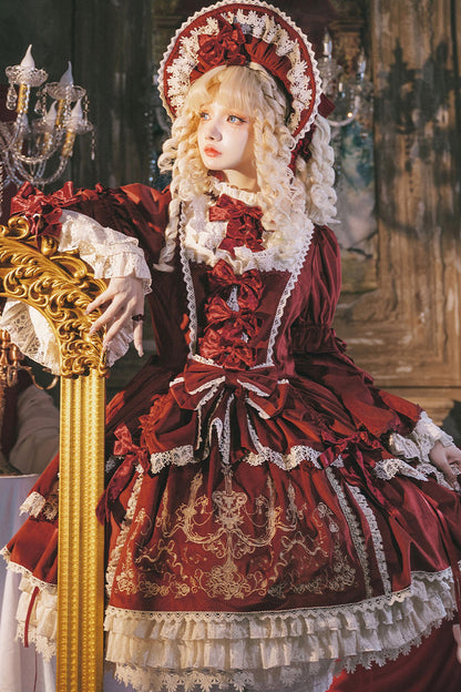 Completo da abito Lolita Thorn Rose