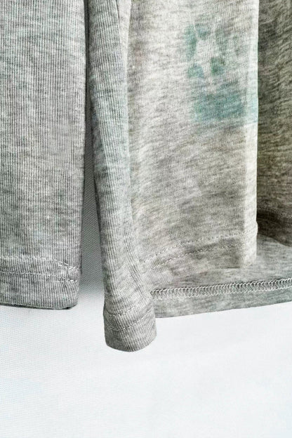 Lockerer Hoodie mit Vintage-Print