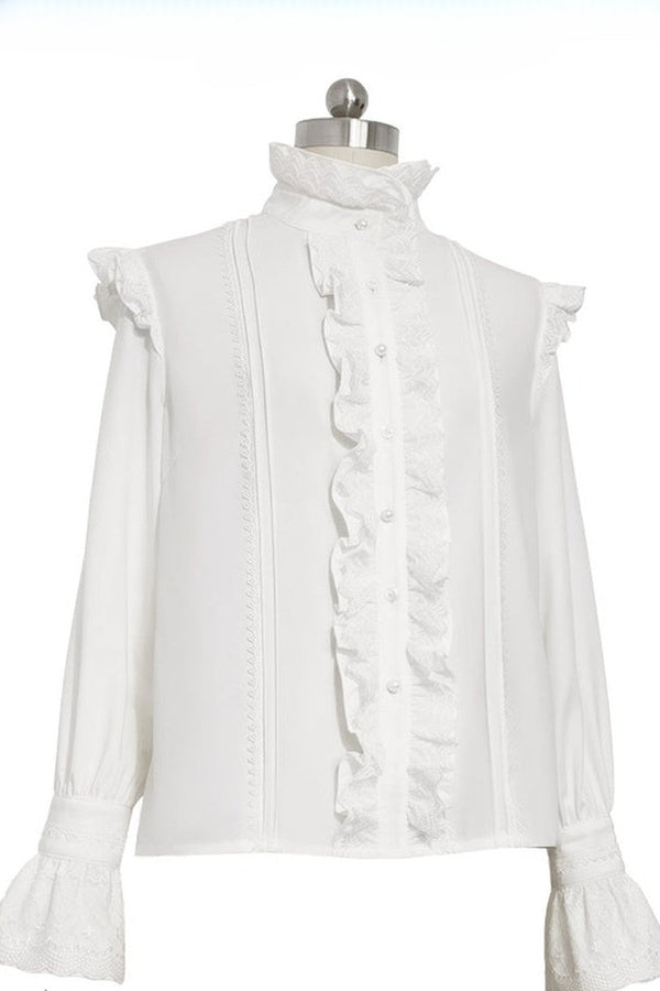Lolita Prince Rabbit Waist Belt Shirt and Pants Set-Up