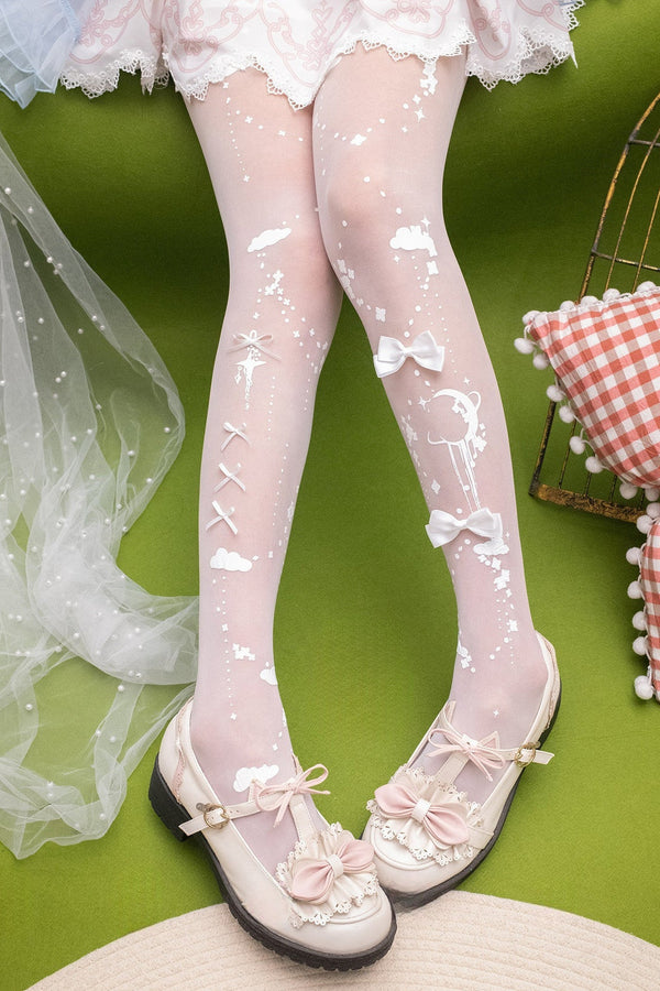 Celestial Ribbon Tights