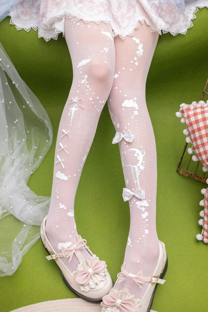 Celestial Ribbon Tights