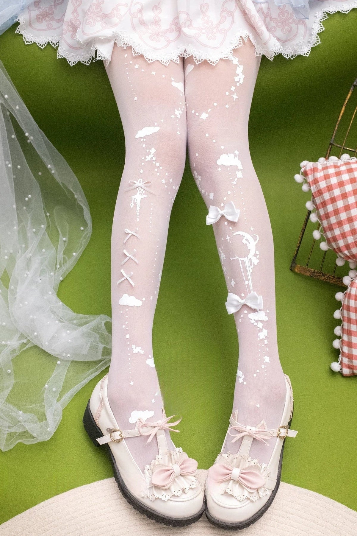 Celestial Ribbon Tights
