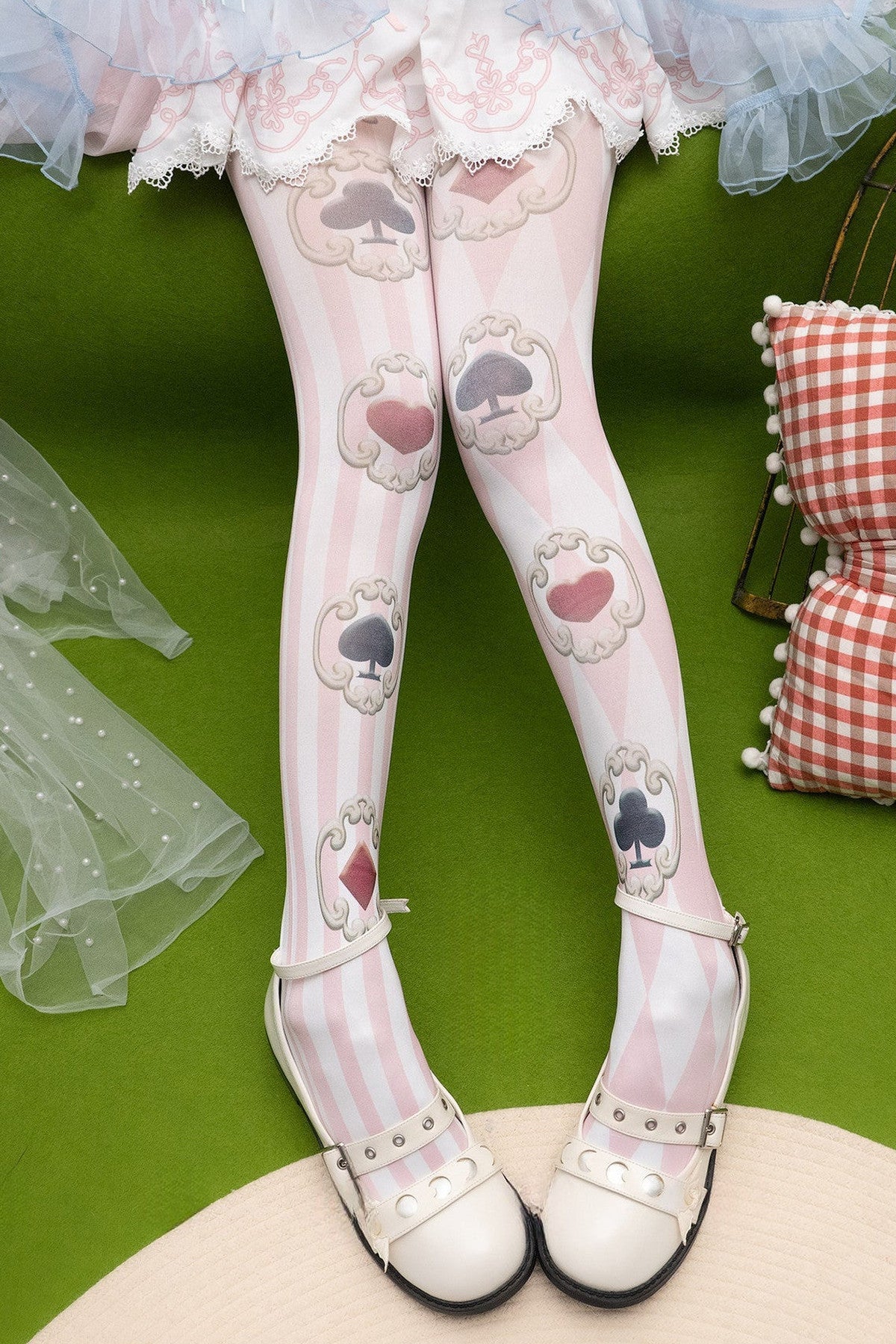 Alice’s Playing Card Tights