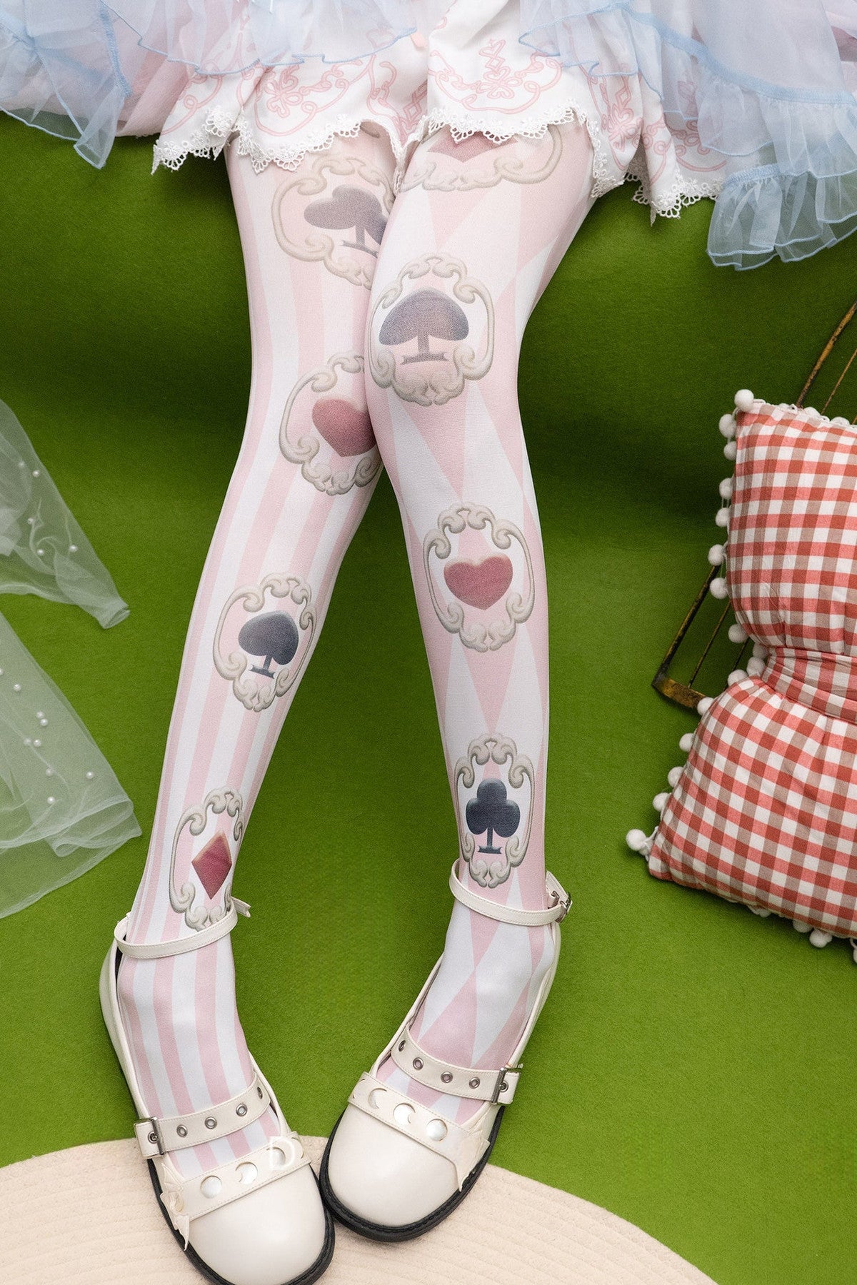 Alice’s Playing Card Tights