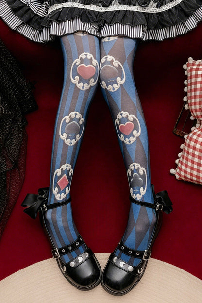 Alice’s Playing Card Tights