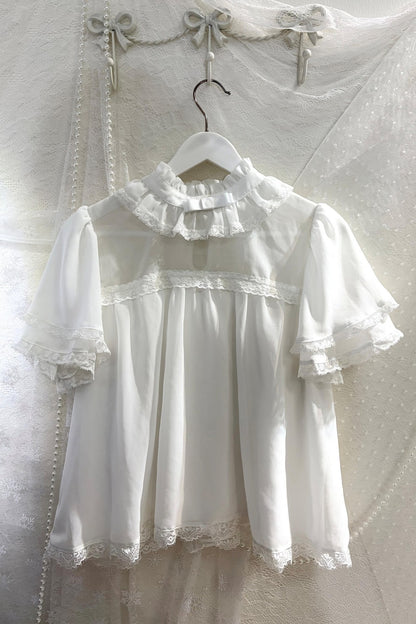 Robe camisole en verre d'ange d'hiver + haut + extérieur