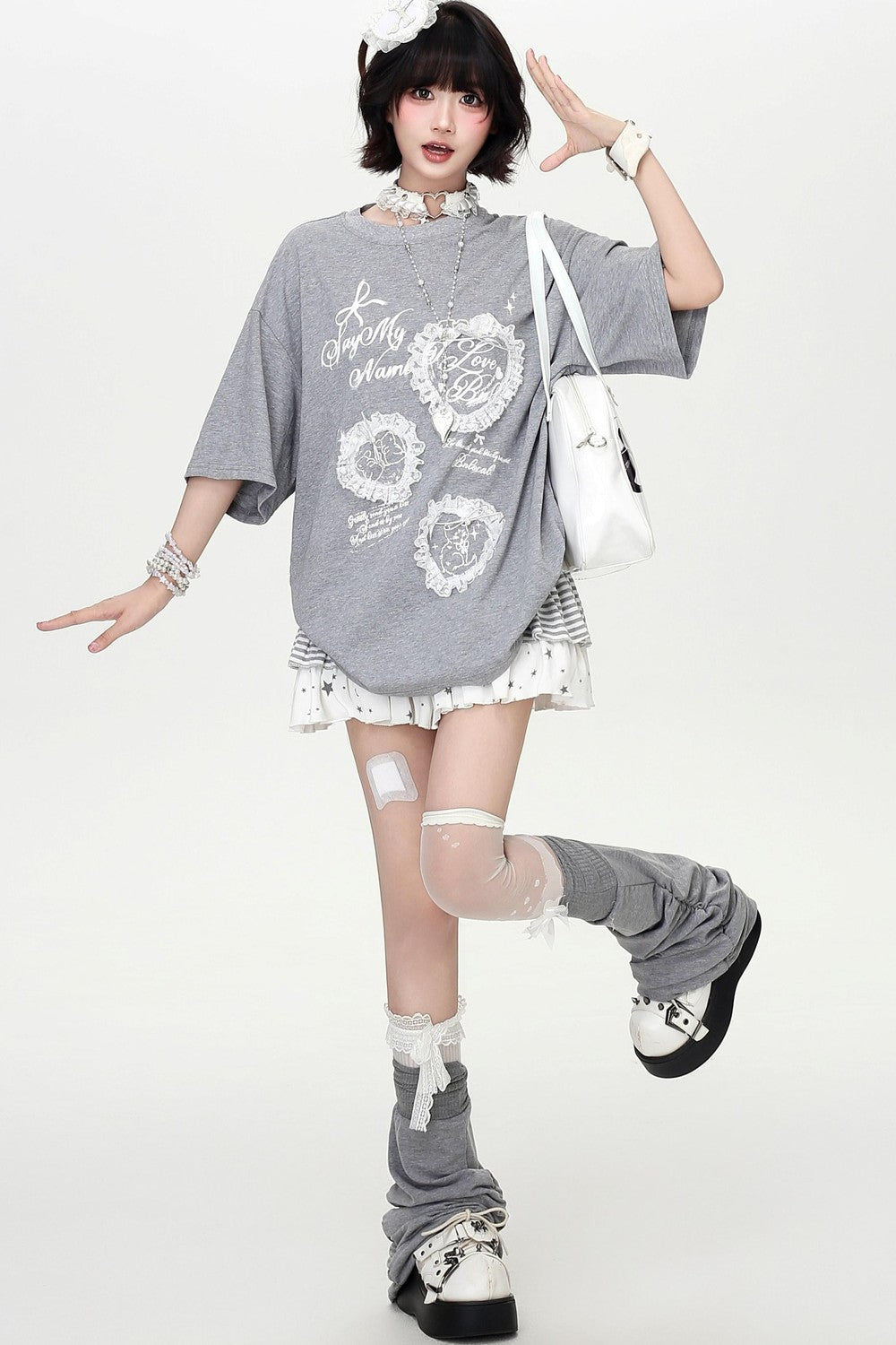 Lace Heart Dolly T-Shirt