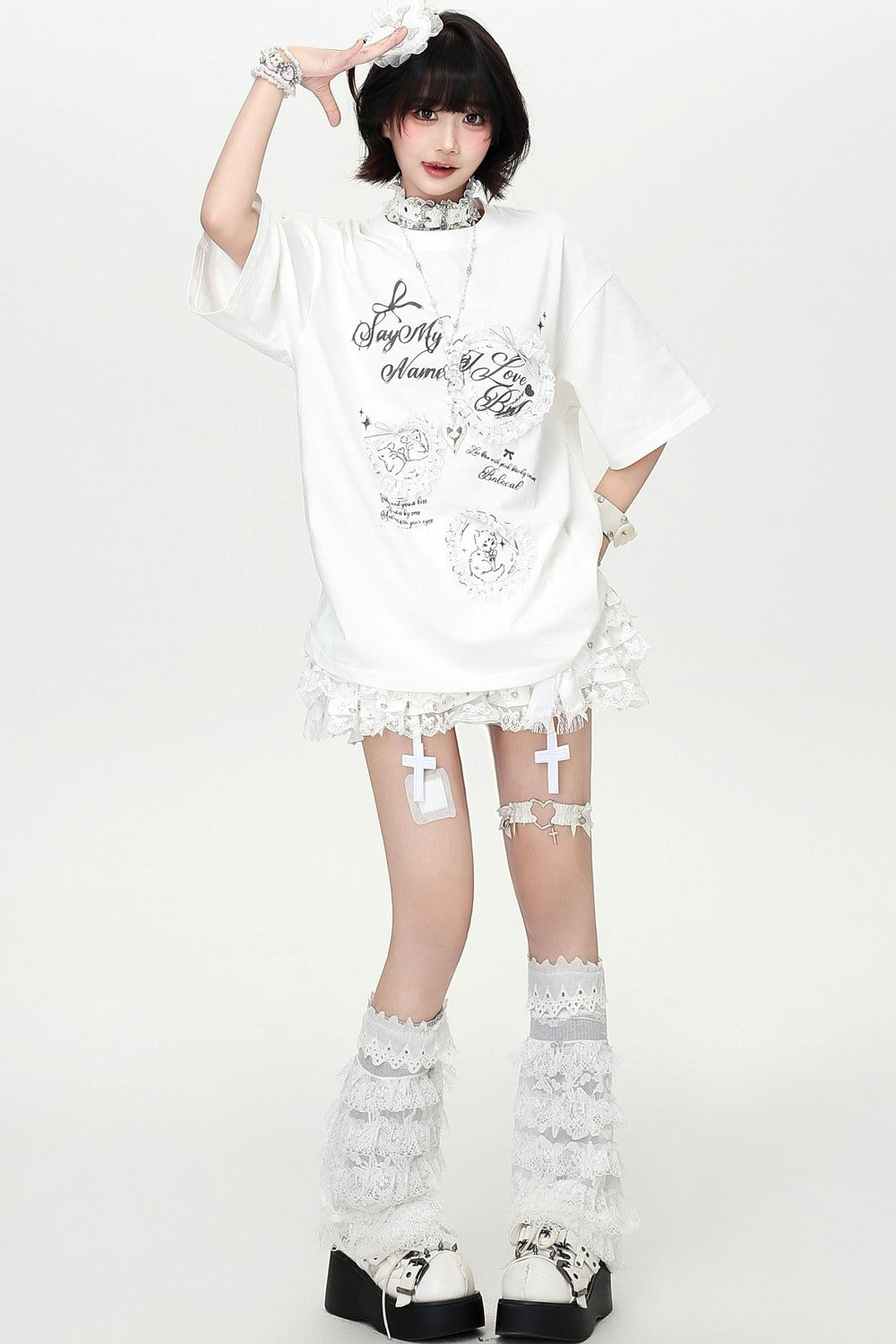Lace Heart Dolly T-Shirt
