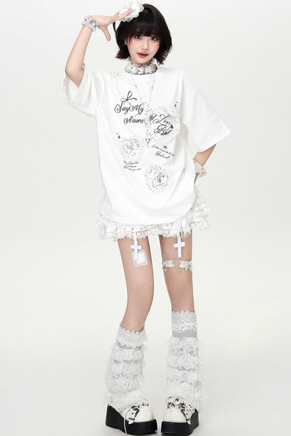 Lace Heart Dolly T-Shirt