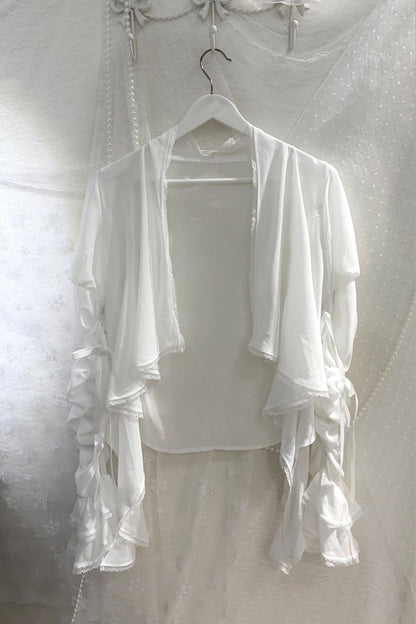 Robe camisole en verre d'ange d'hiver + haut + extérieur