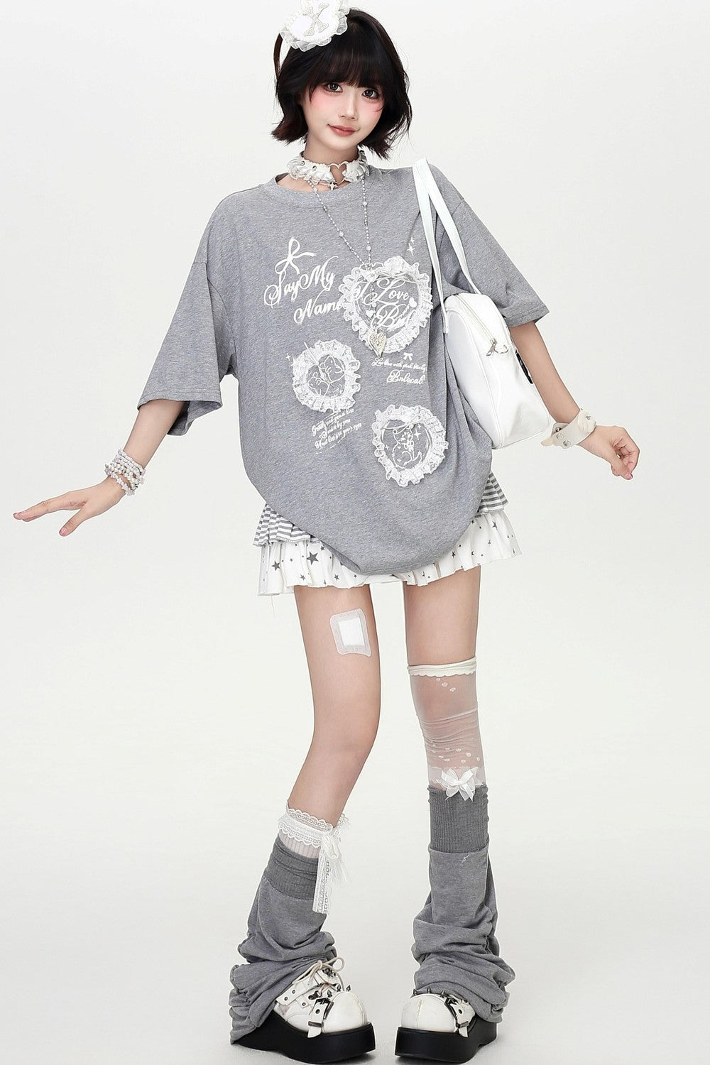 Lace Heart Dolly T-Shirt