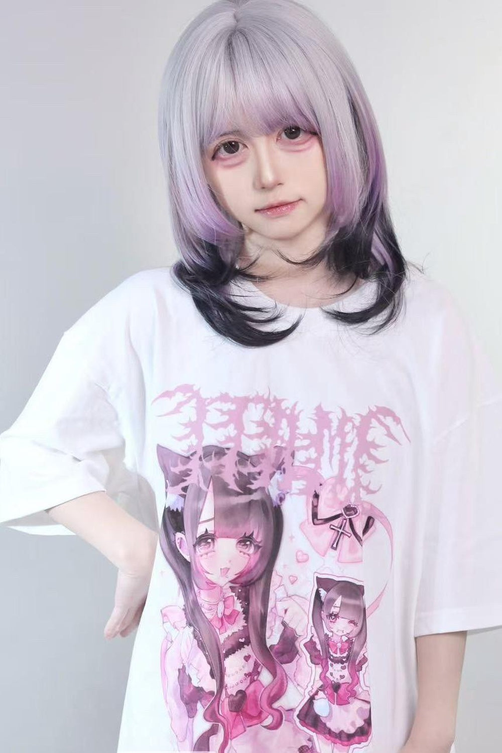 Dream Print Subculture Oversized T-Shirt