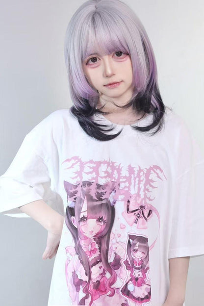 Dream Print Subculture Oversized T-Shirt