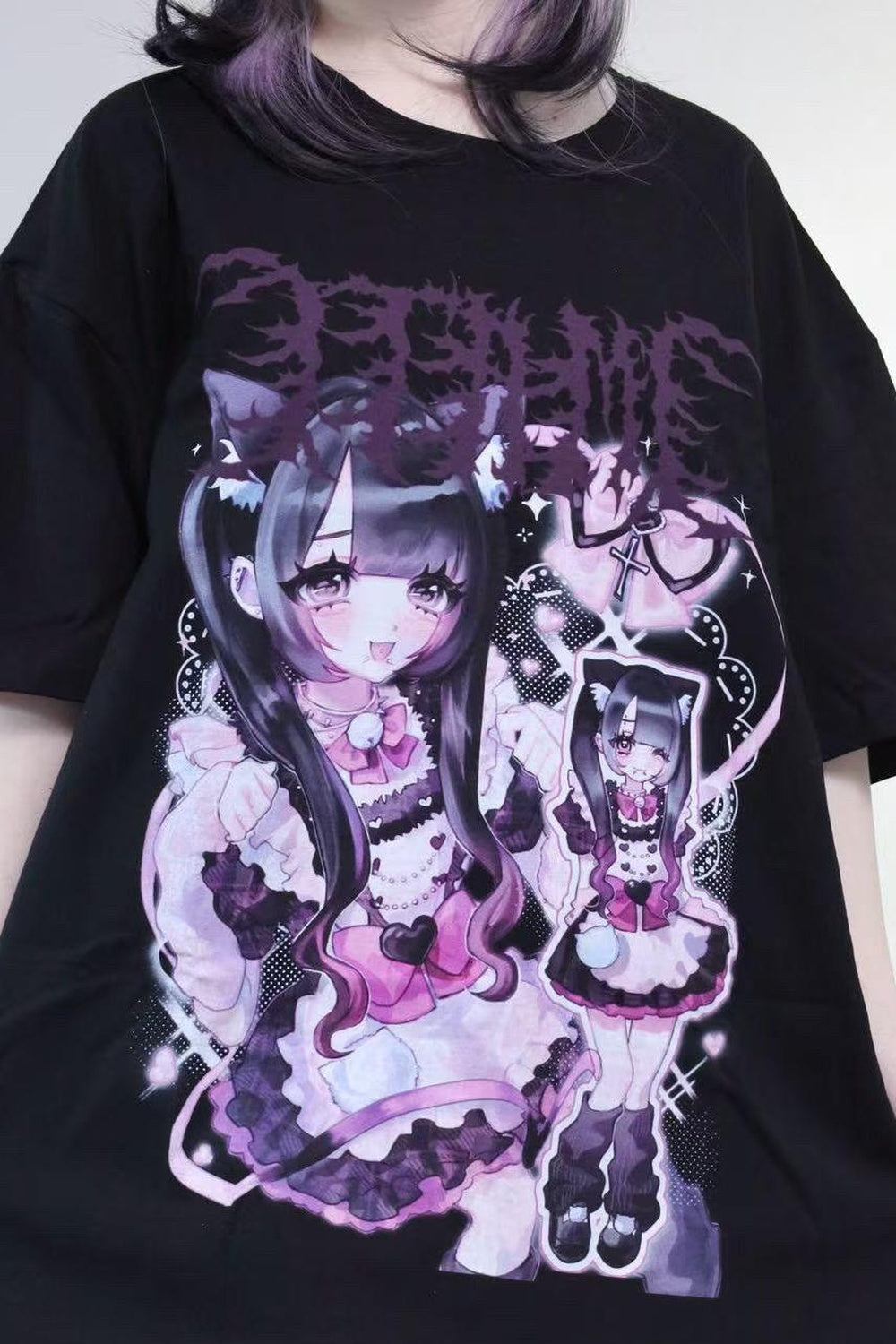 Dream Print Subculture Oversized T-Shirt