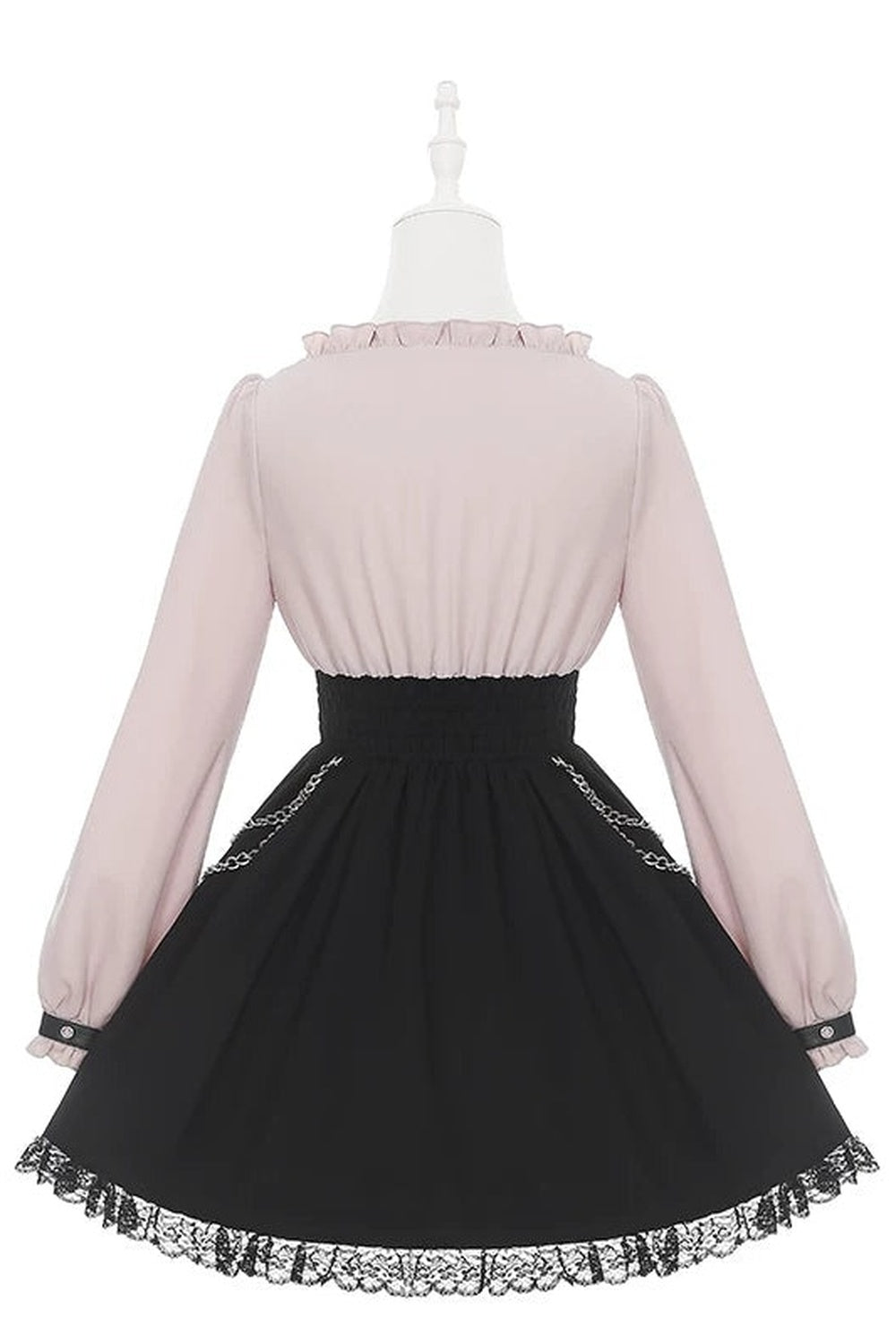 Heart Lock Long Sleeve Dress
