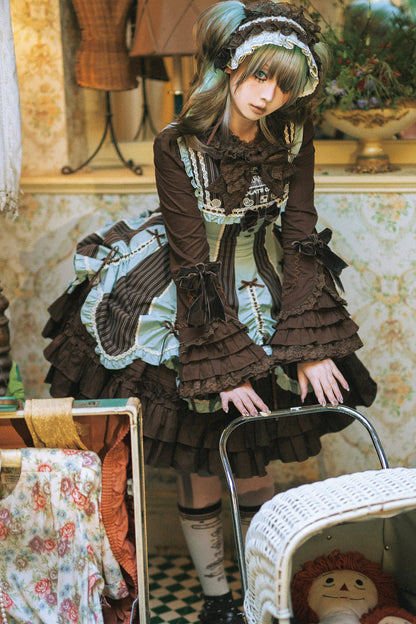 Robe lolita style poupée victorienne