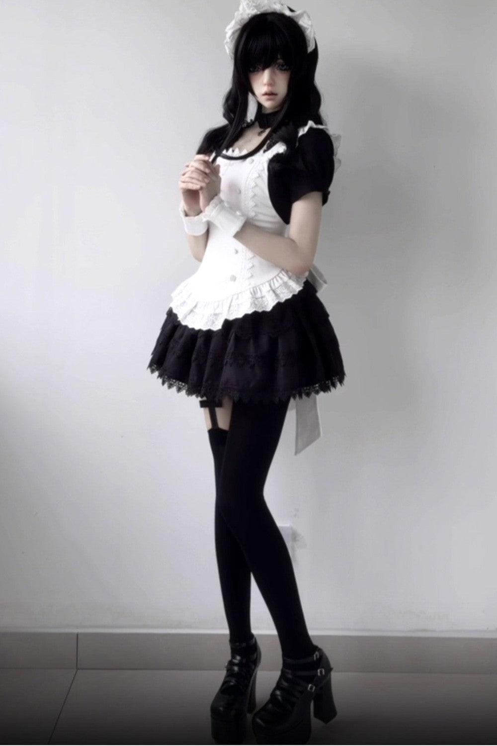 Dark Gothic Maid Lolita Set
