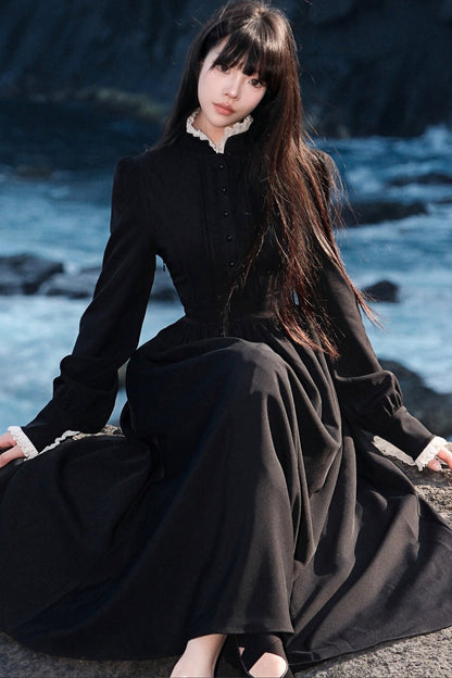 Retro French Palace Long Dress