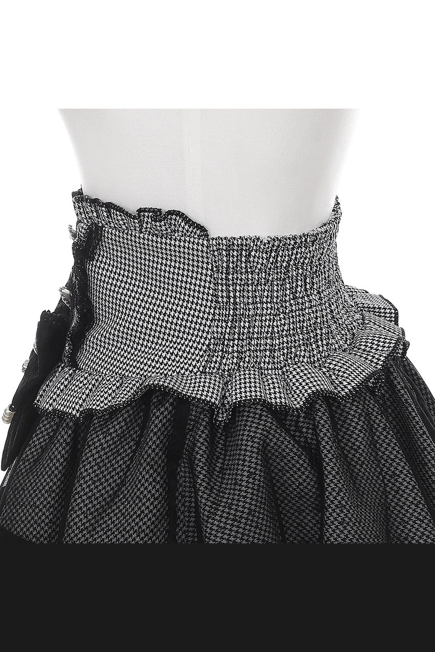 Lace Ribbon Sailor Jirai Kei Set