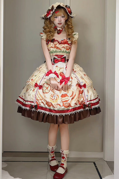 Apple Tart Lolita Dress Set