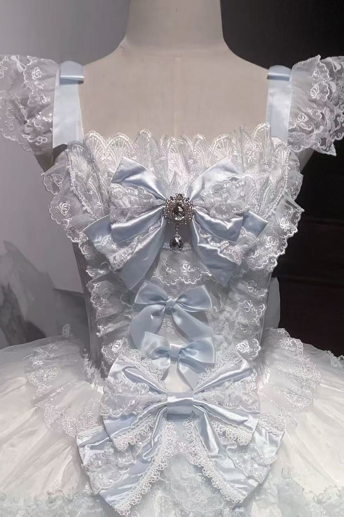 Cotton Candy Ribbon Princess Dress