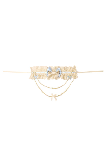 French Rococo Cake Corset Camisole With Accessory Set-Up