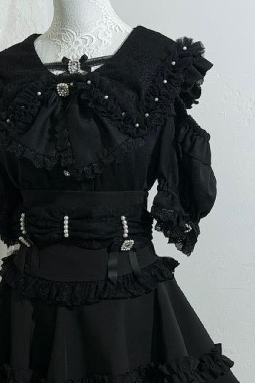 High-Waisted Puffy Cake Skirt Set