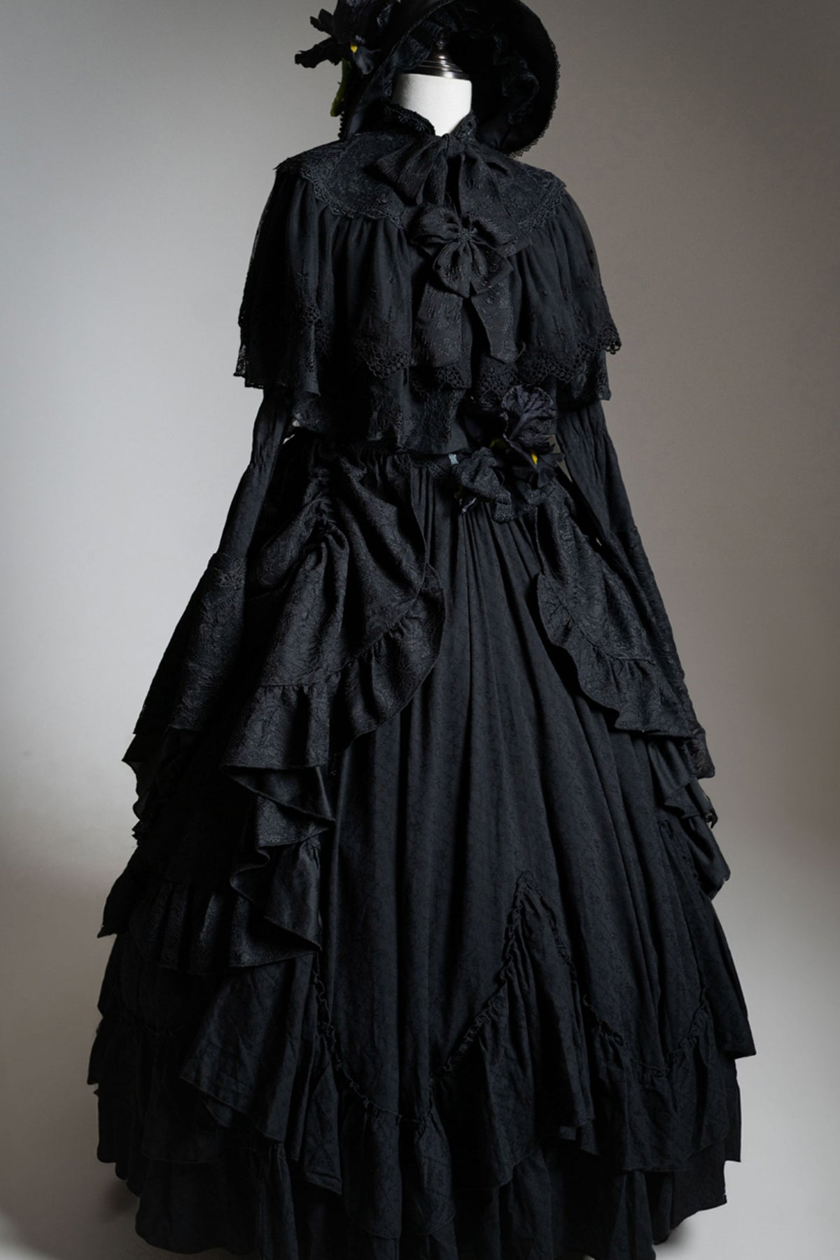Gothic Embroidered Lolita Dress Set