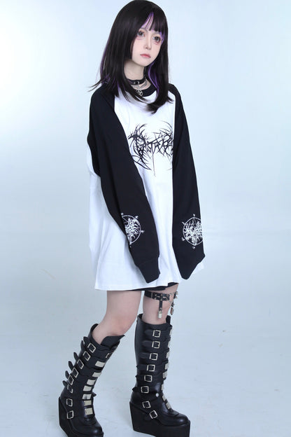 Subculture Gothic Long Top