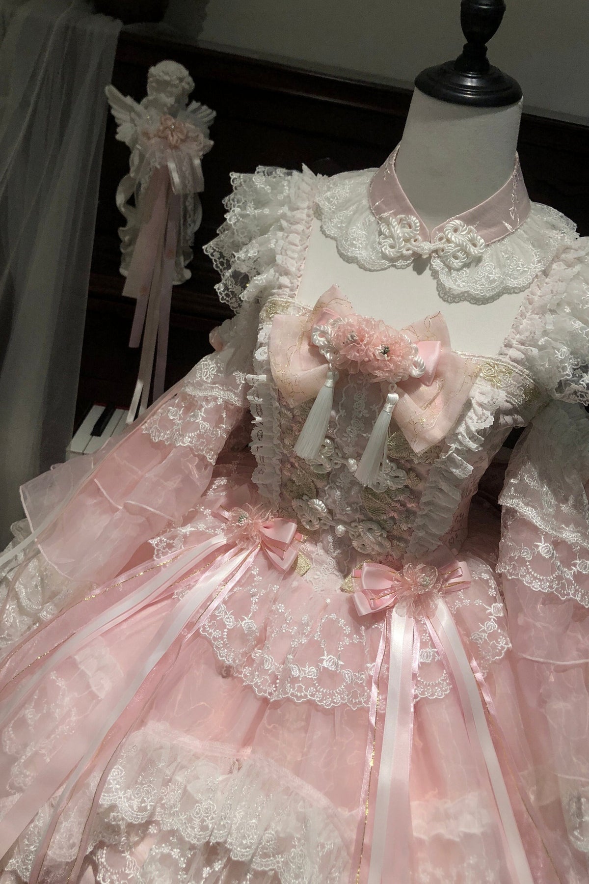 Sugar Blossom Chinese Lolita Dress