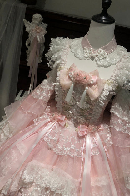 Sugar Blossom Chinese Lolita Dress