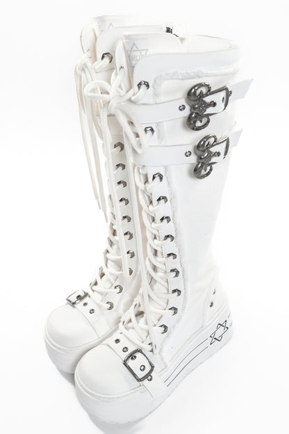 Satanic Contract Platform Boots